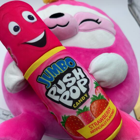 Squishmallow candy 14" Zuru Snackles Super Plush Toy PUSH POP Susie Valentines - Picture 2 of 11